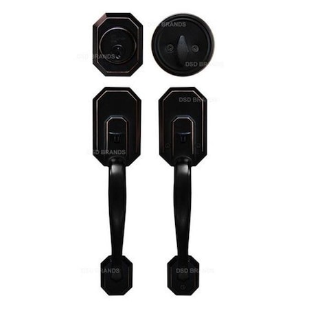 Constructor Constructor Cerberus Entry Hand Set Door Lock; Oil Rubbed Bronze CON-CER-ORB